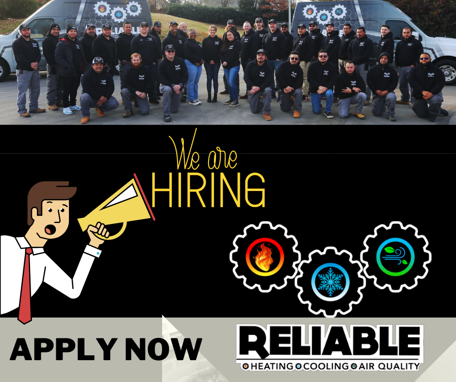 Join The Reliable Heating and Air Team
